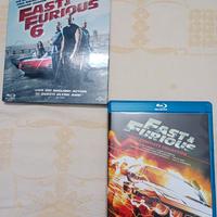 Blu-Ray    FAST  &  FURIUS  6  dischetti