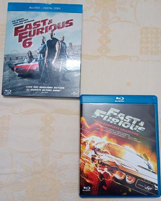 Blu-Ray    FAST  &  FURIUS  6  dischetti