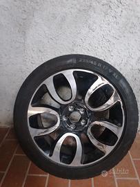 CERCHIO IN LEGA  GOMMATO NUOVO FIAT 500L TREKKING 