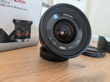 12mm f2  Fuji x mount samyang 