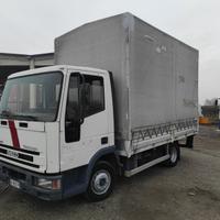 Iveco 75e14 passo 3105 telonato 4,3 mt+pedana