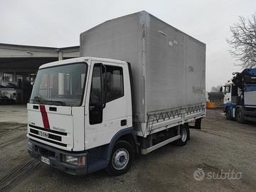 Iveco 75e14 passo 3105 telonato 4,3 mt+pedana