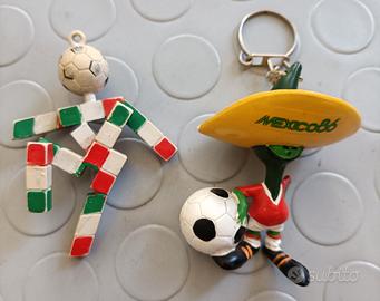 Pique e Ciao mascotte mondiali calcio vintage 