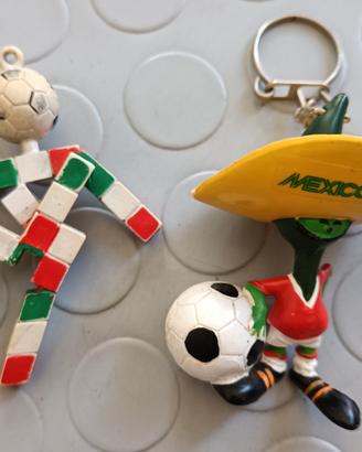 Pique e Ciao mascotte mondiali calcio vintage 