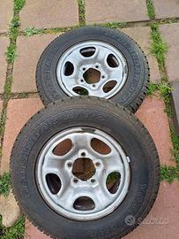 Cerchi e gomme daihatsu feroza/Suzuki