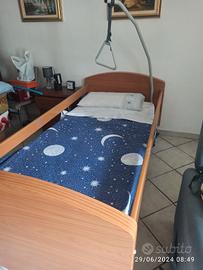 letto elettrico con sponde