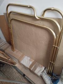 Letto in ottone