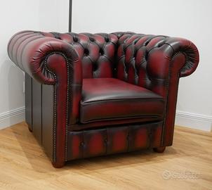 POLTRONA CHESTERFIELD CLUB ORIGINALE 