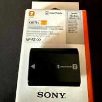 Batteria Sony NP-FZ100 + Patona Carica batteria