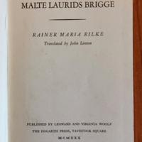Maria Rilke - THE NOTEBOOK OF MALTE LAURIDS BRIGGE
