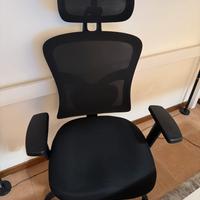 NOBLEWELL sedia da ufficio ergonomica