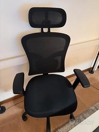 NOBLEWELL sedia da ufficio ergonomica