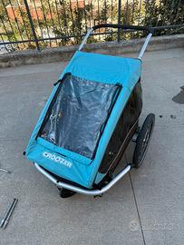Croozer 2 posti, 3 in 1