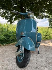Vespa 150 VBB2T 1963 restaurata, targa Vicenza