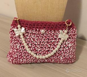 Borsa mini bag uncinetto