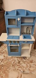 cucina giocattolo in legno