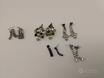 Lotto composto da 17 paia  di orecchini