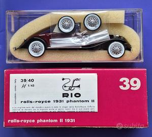 Modellino Rio n. 39  Rolls - Royce  1931