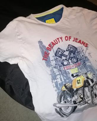 maglia t shirt uomo yes zee 