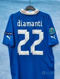 Maglia Puma Italia 2012 Diamanti 22 M originale 