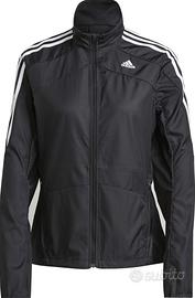 Adidas vVintage Running Jacket nera 3 strisce