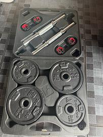 Set 2 manubri palestra