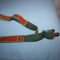 Bretelle bambino con paracadutista e aereo