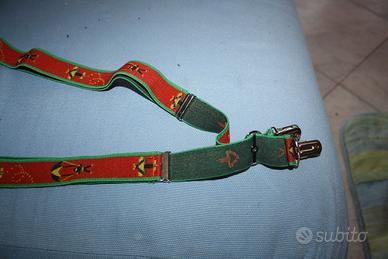 Bretelle bambino con paracadutista e aereo