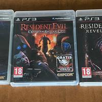 Ps3 5 titoli resident evil