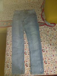 Jeans Benetton 28 Lavaggio Chiaro Pari al Nuovo