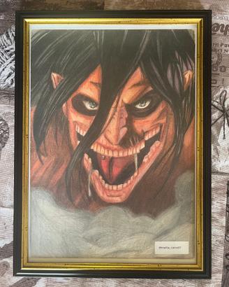 Disegno Anime originale a mano – Incorniciato