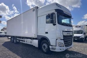 Daf XF 530 cella frigo 9.60 e sponda 2020 E6