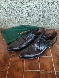 scarpe uomo 46 nero cerimonia elegante calpierre