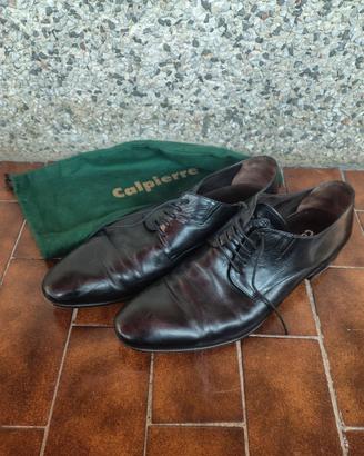 scarpe uomo 46 nero cerimonia elegante calpierre