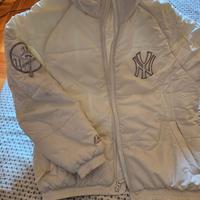 Giubbotto Majestic Yankees bianco taglia L