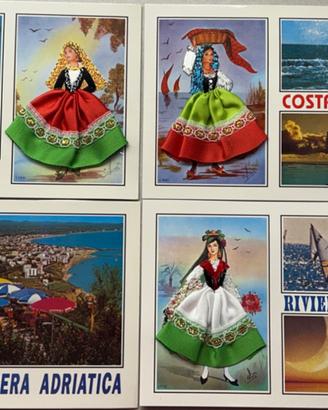 CARTOLINE Vintage "Vestite" anni50/60- Adriatico