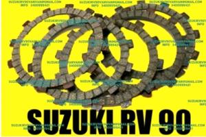 DISCHI FRIZIONE SUZUKI RV 90 NUOVI SET 