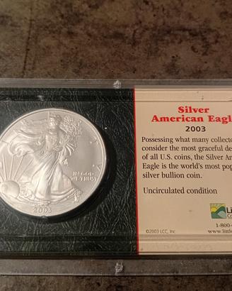 Conio Moneta Mint Silver American Eagle 2003