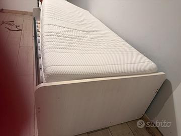 Letto singolo Moretti Compact con 2 cassettoni
