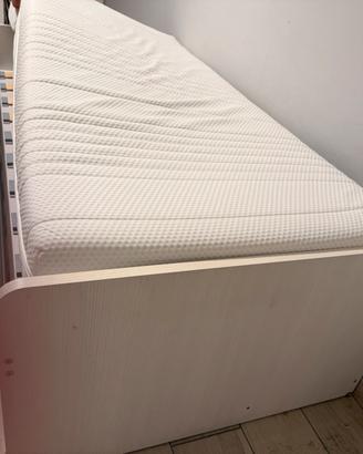 Letto singolo Moretti Compact con 2 cassettoni