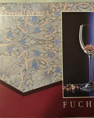 SET CALICI DA VINO IN CRISTALLO 24% PbO