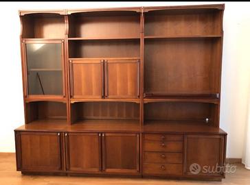 Mobile soggiorno stile classico in legno massiccio