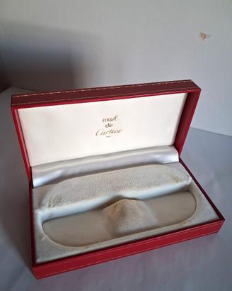 N° 2 custodie occhiali CARTIER    vintage  n°  CO