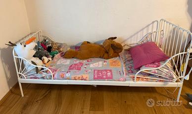 Letto allungabile 3 misure per bambini bianco ikea