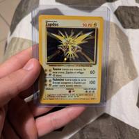 Zapdos holo set base carta Pokemon 