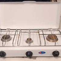 Fornello da appoggio per gas metano.