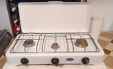 Fornello da appoggio per gas metano.