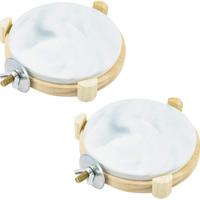 Piattaforme x Criceti in Legno e Ceramica