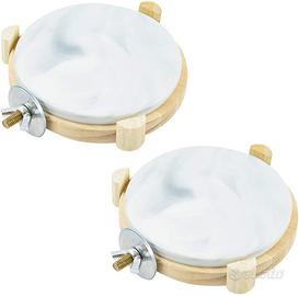 Piattaforme x Criceti in Legno e Ceramica