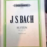 Spartito per violoncello solo "J.S.Bach"